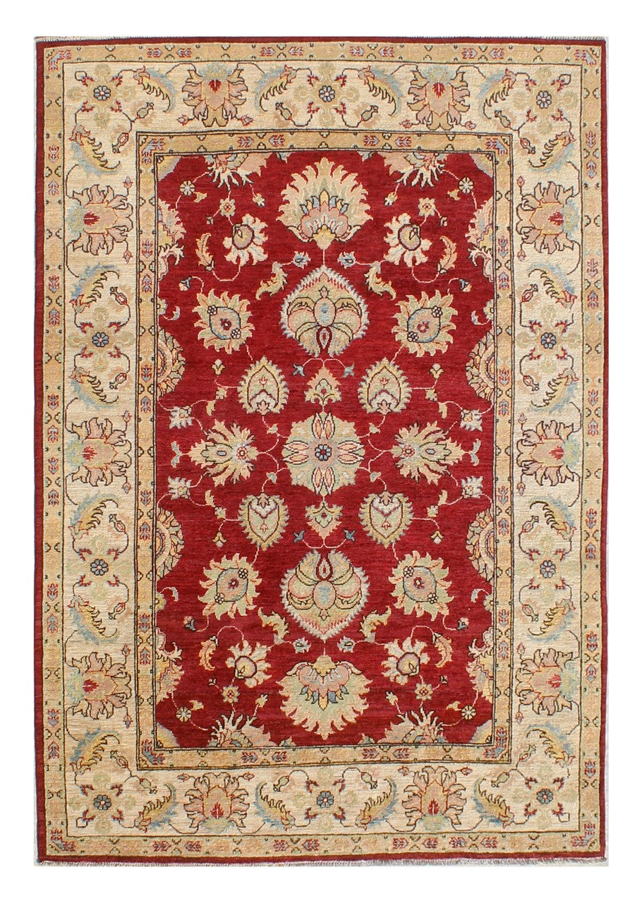 Ziegler wool carpet, handmade, 242x170cm