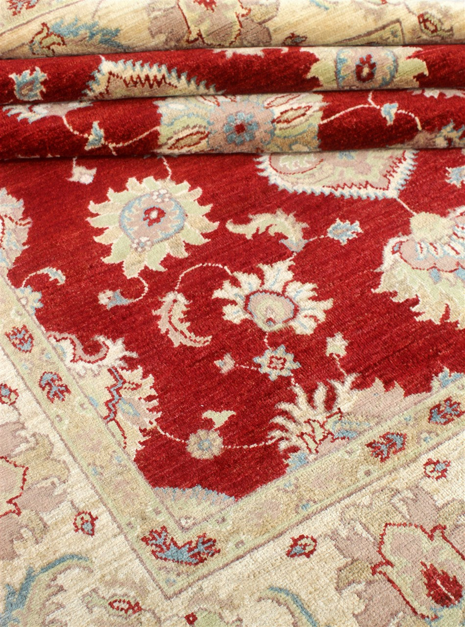 Ziegler wool carpet, handmade, 228x169cm