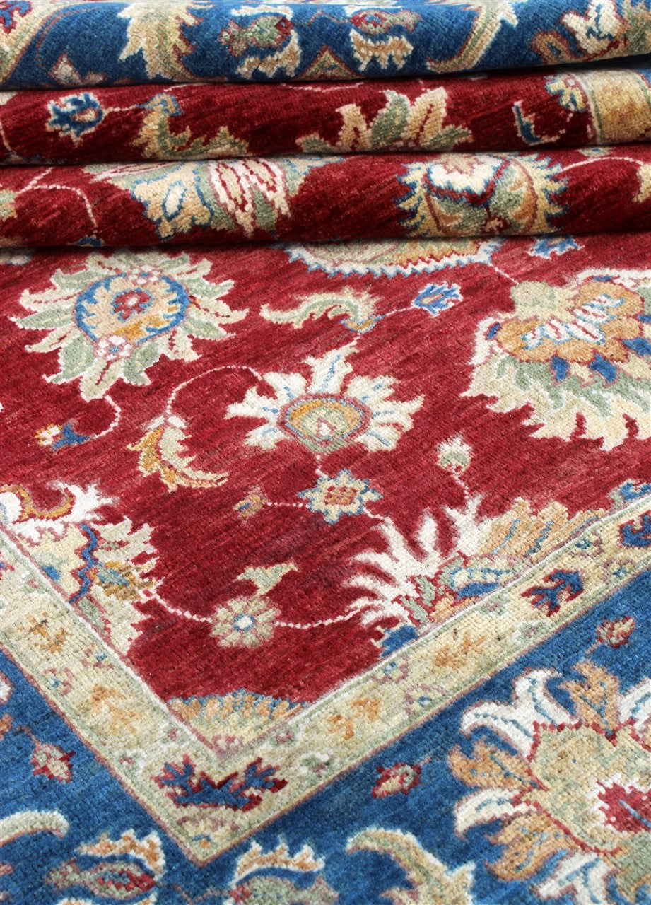Ziegler wool carpet, handmade, 234x167cm