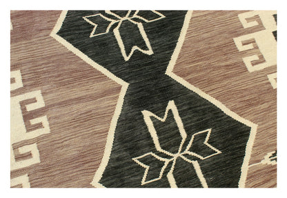 Modern wool Kilim carpet multi 240x174cm