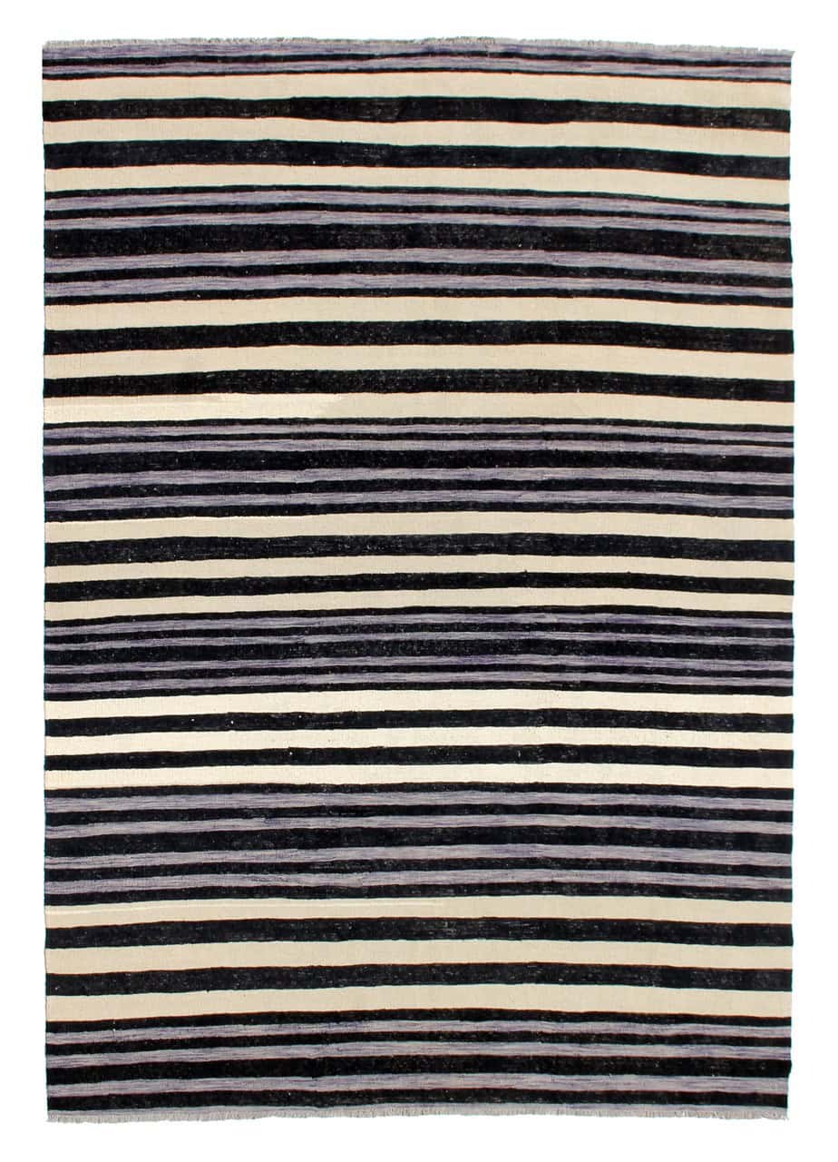 Modern wool Kilim carpet multi 287x208cm