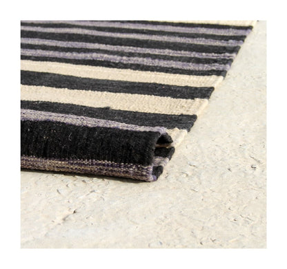 Modern wool Kilim carpet multi 287x208cm
