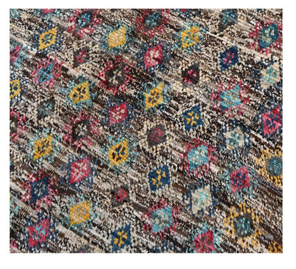 Taimany - Multicolor Tribal Wool Rug - Hand-Knotted 150x87cm
