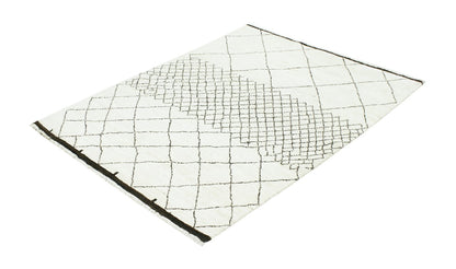Taimany - Multicolor Tribal Wool Rug - Hand-Knotted 196x140cm