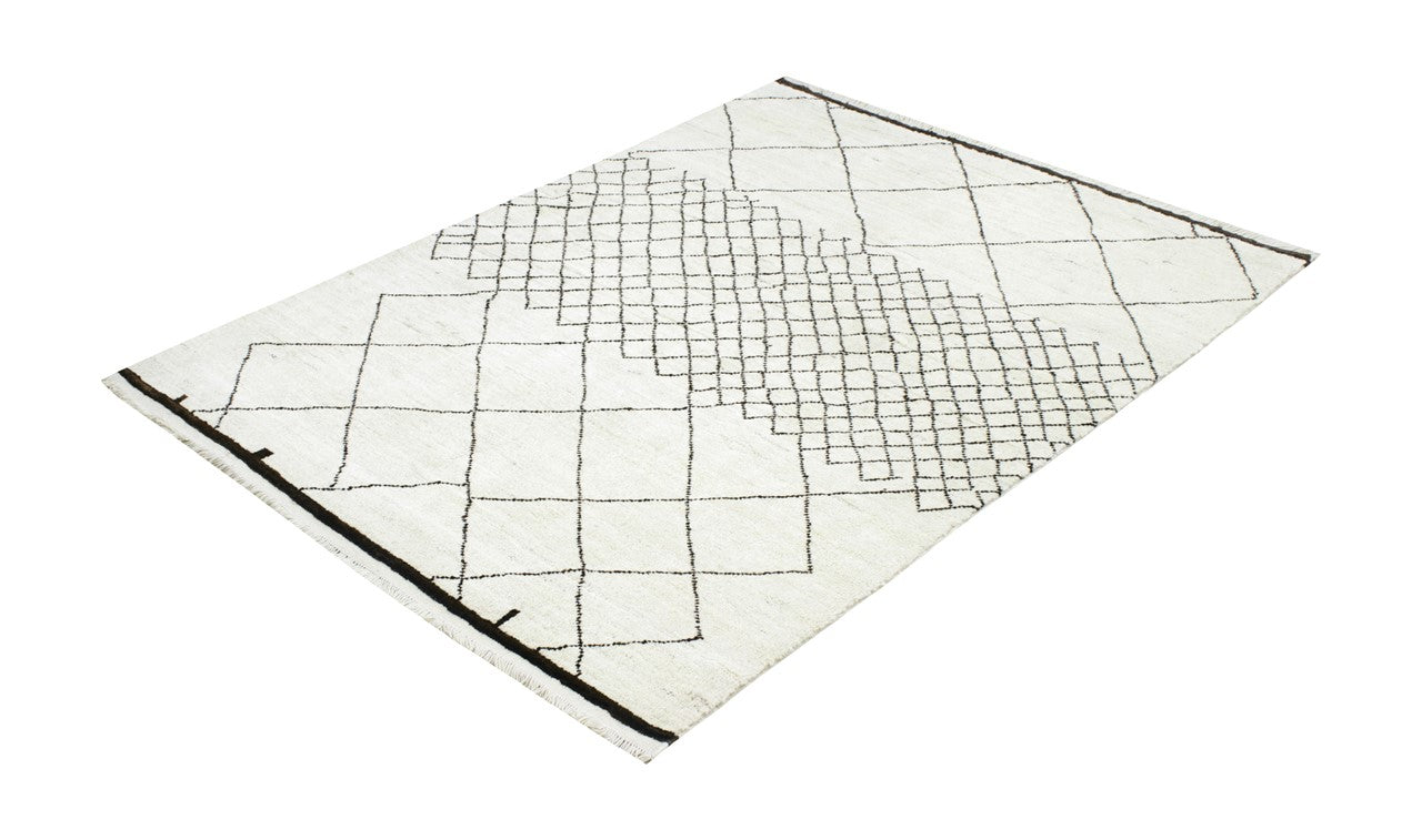 Taimany - Multicolor Tribal Wool Rug - Hand-Knotted 200x140cm