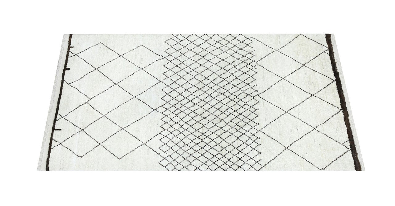 Taimany - Multicolor Tribal Wool Rug - Hand-Knotted 200x140cm