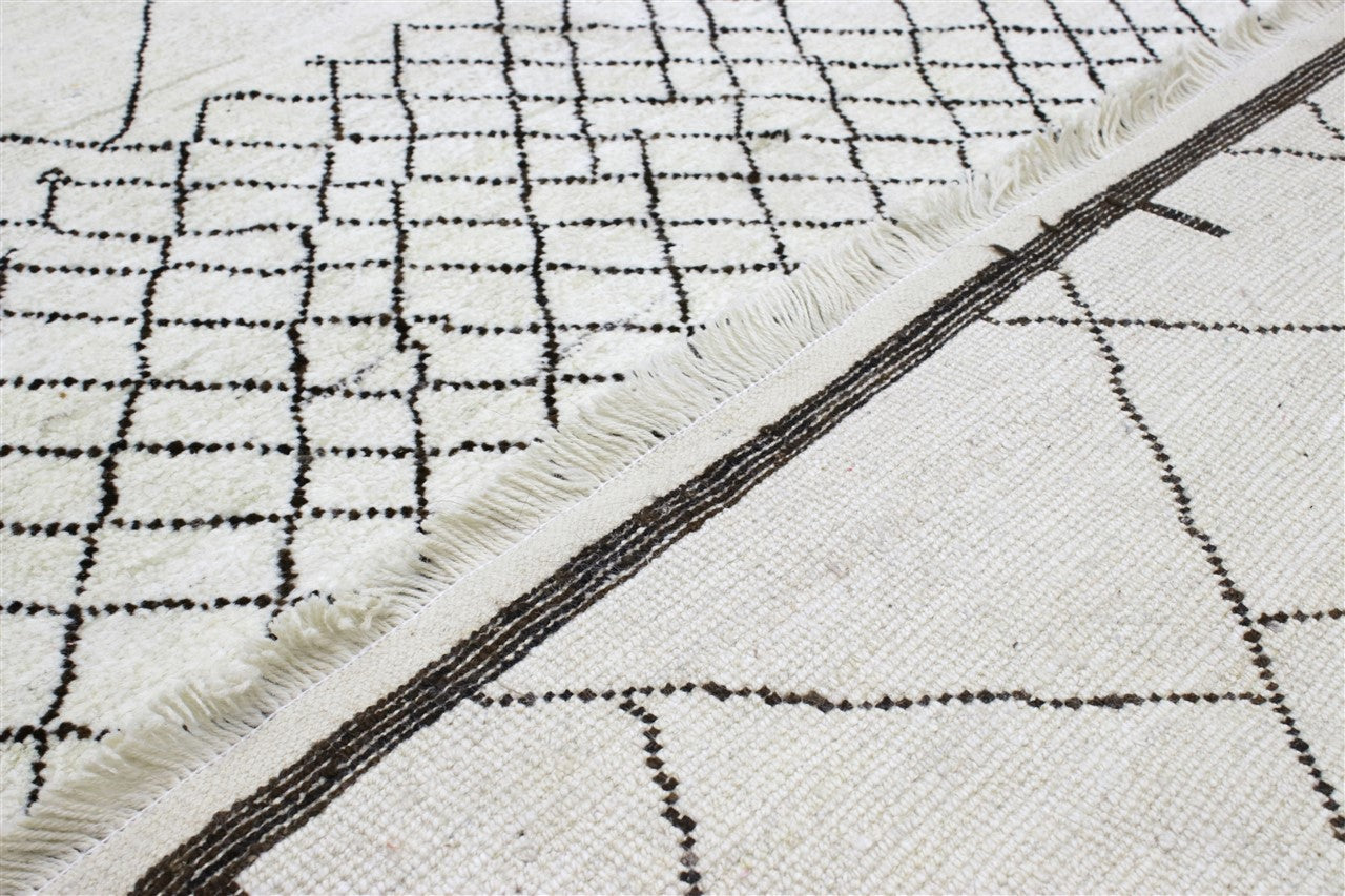 Taimany - Multicolor Tribal Wool Rug - Hand-Knotted 200x140cm