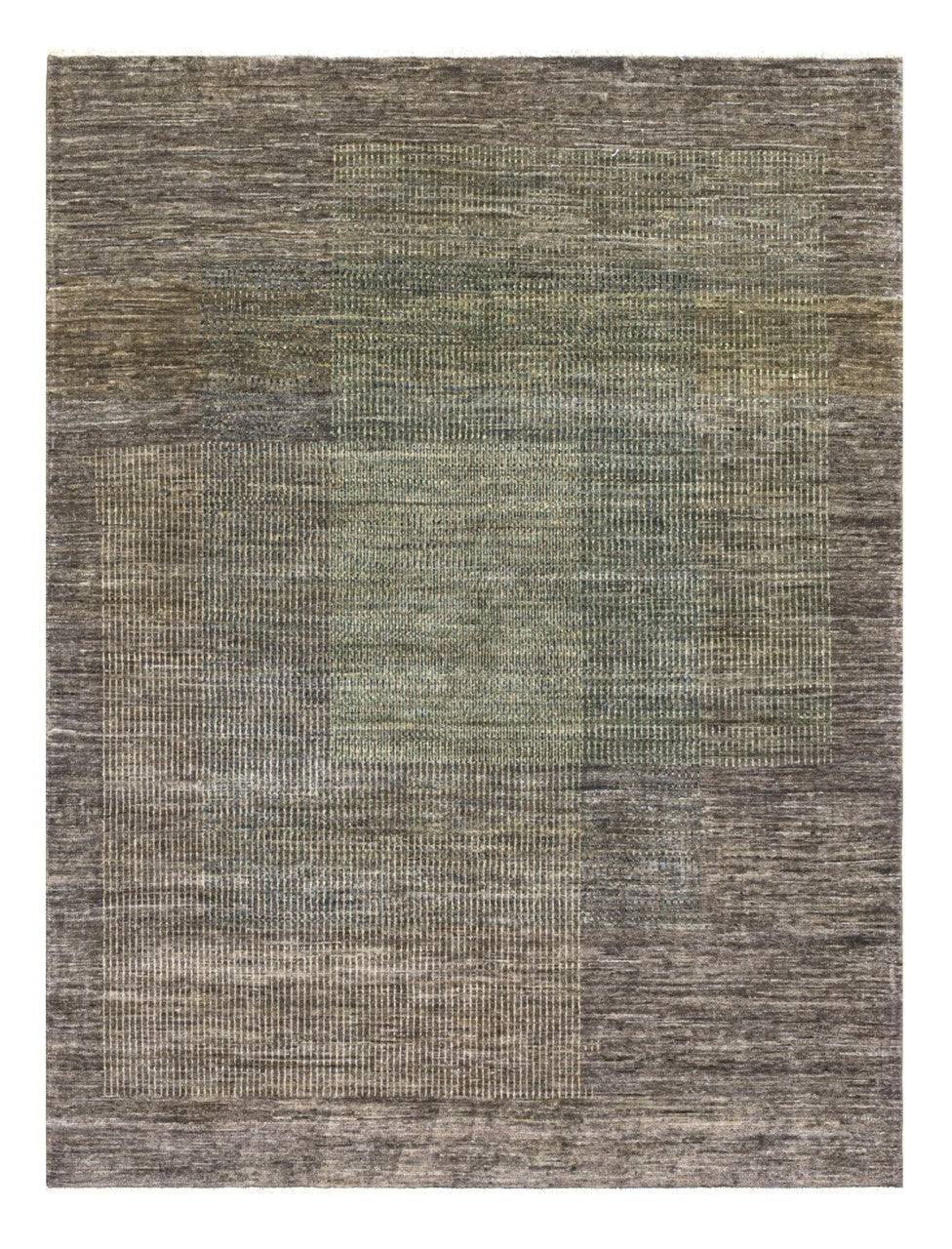 Tappeto Moderno in lana, fatto a mano, design geometrico 200x150cm