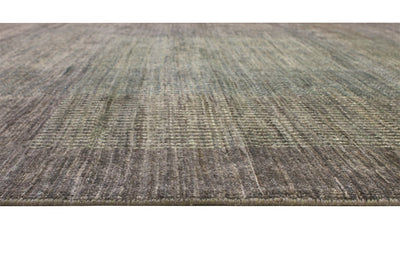 Handmade Modern Wool Rug, Geometric Design, 200x150cm