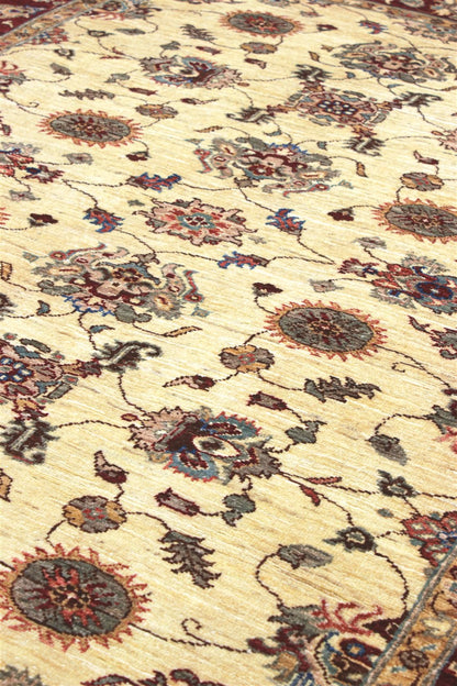 Tappeto Ziegler Farahan premium in lana, fatto a mano 204x152cm