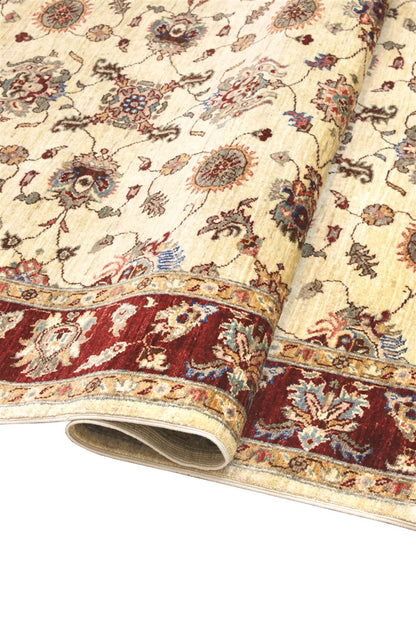 Tappeto Ziegler Farahan premium in lana, fatto a mano 204x152cm