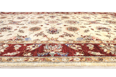 Tappeto Ziegler Farahan premium in lana, fatto a mano 204x152cm