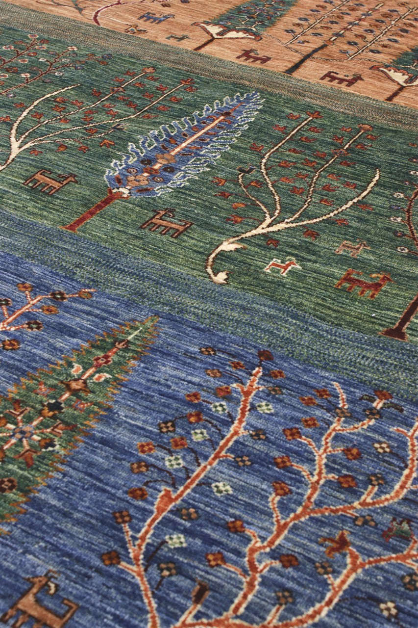 Tappeto Ziegler Decorativo floreale, fatto a mano 205x152cm