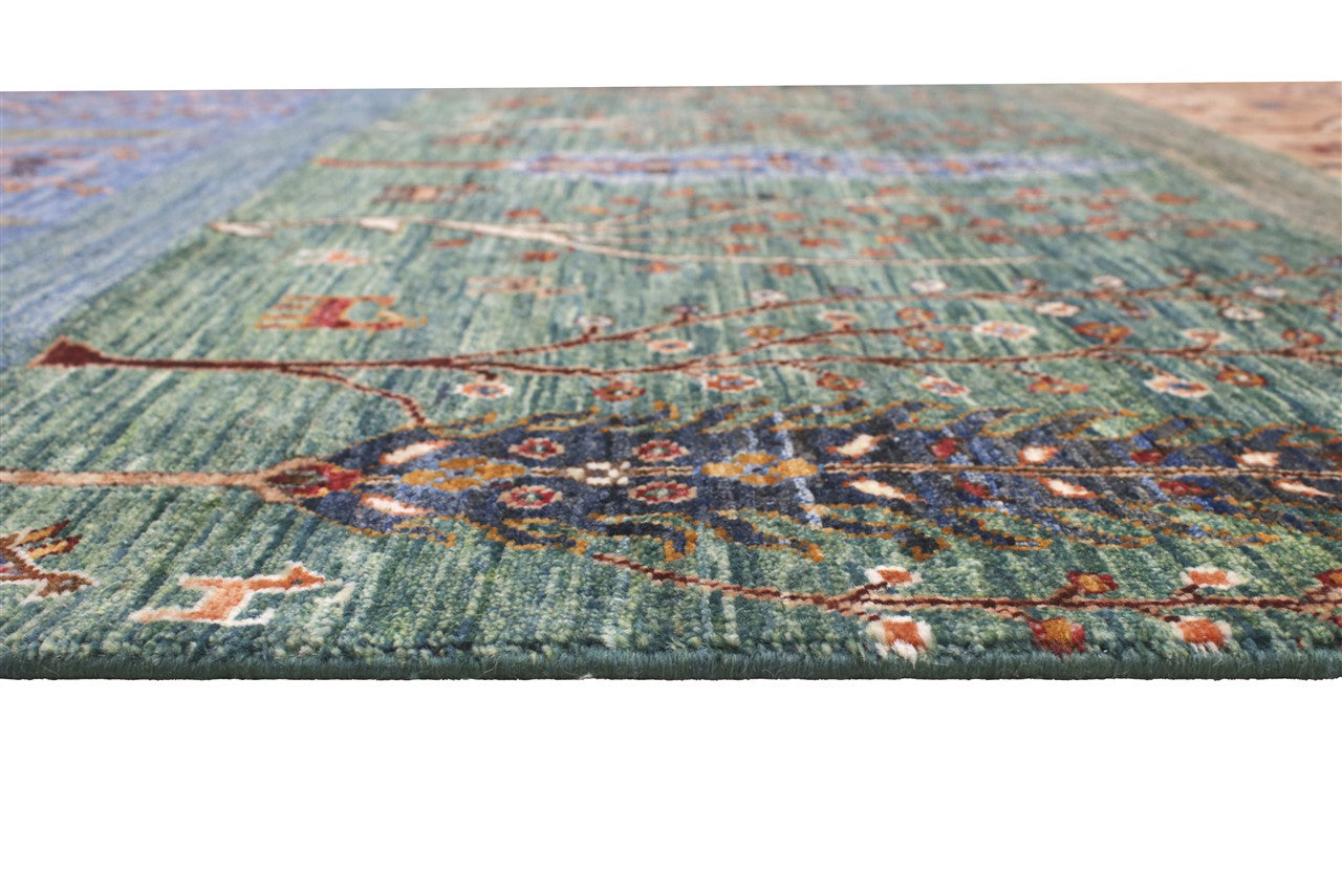 Tappeto Ziegler Decorativo floreale, fatto a mano 205x152cm