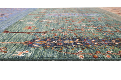 Handmade Ziegler Decorative Floral Rug, 205x152cm