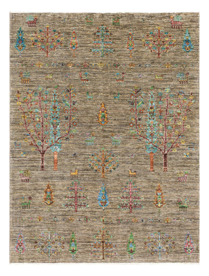 Handmade Ziegler Decorative Floral Rug, 207x154cm