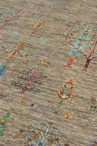 Handmade Ziegler Decorative Floral Rug, 207x154cm