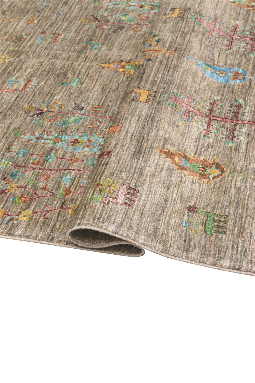 Tappeto Ziegler Decorativo floreale, fatto a mano 207x154cm