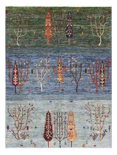Handmade Ziegler Decorative Floral Rug, 206x154cm