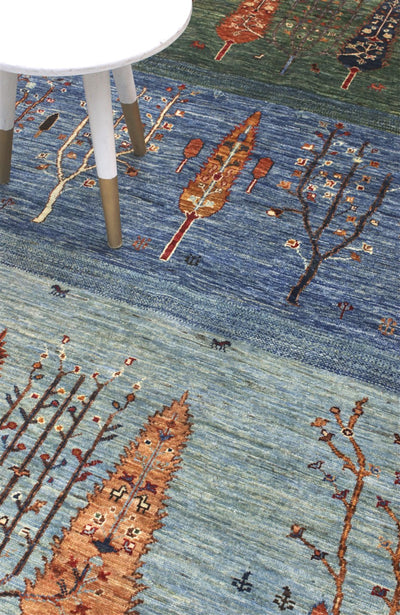 Handmade Ziegler Decorative Floral Rug, 206x154cm