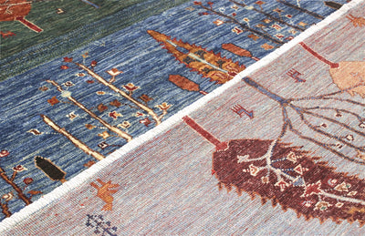 Handmade Ziegler Decorative Floral Rug, 206x154cm