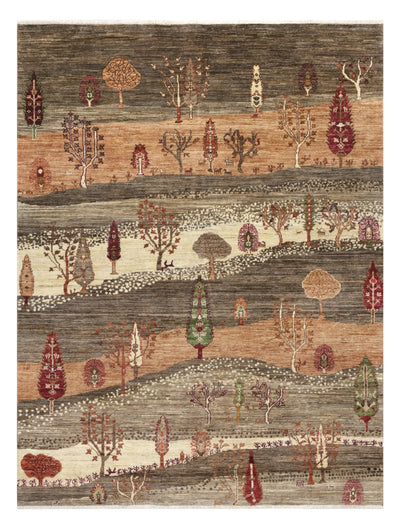Handmade Ziegler Decorative Floral Rug, 203x154cm