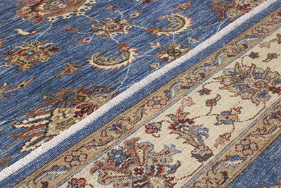 Handmade Premium Ziegler Farahan Wool Rug, 252x178cm