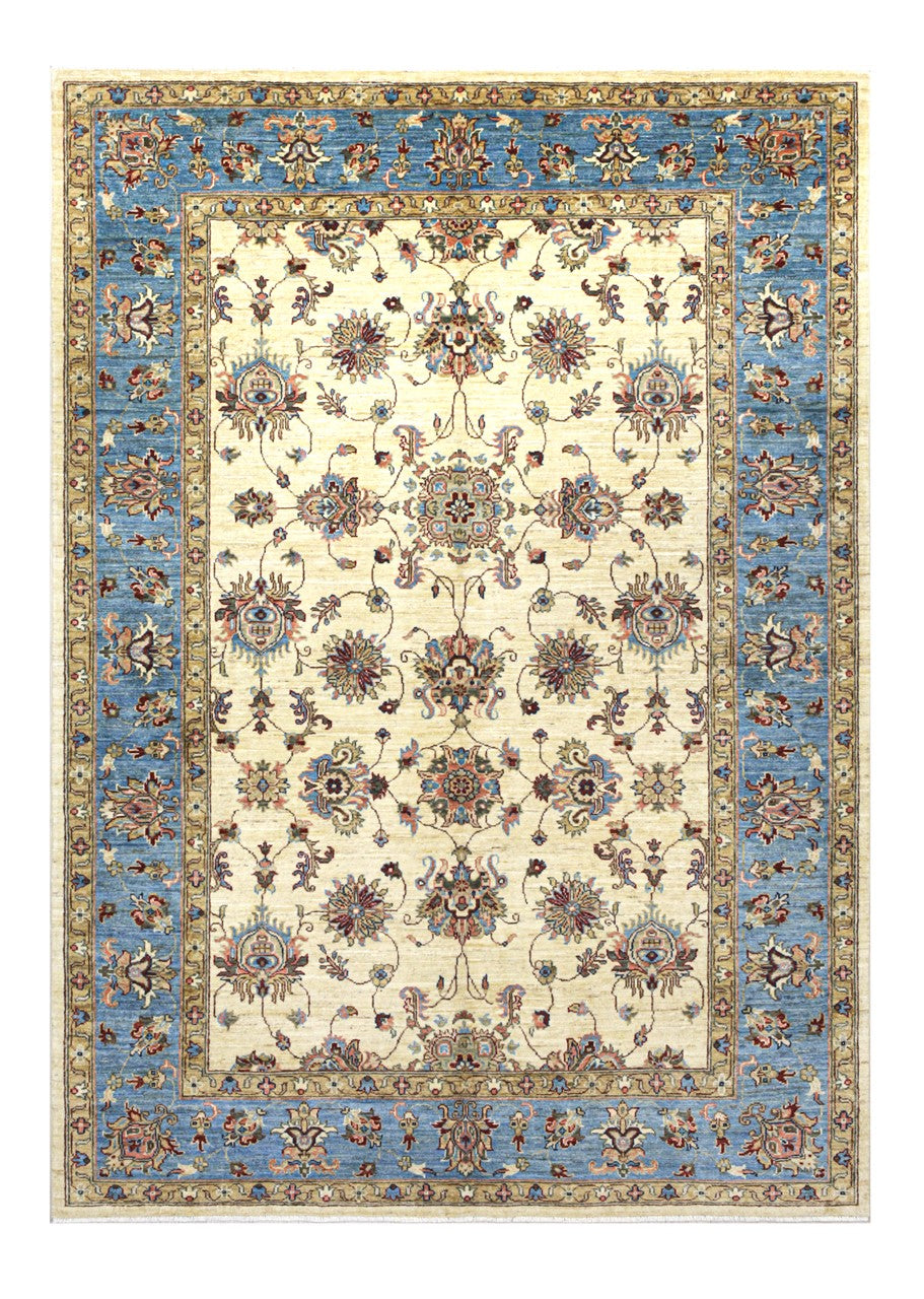 Handmade Premium Ziegler Farahan Wool Rug, 245x178cm
