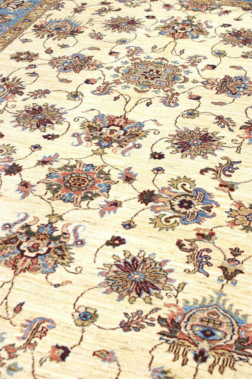 Handmade Premium Ziegler Farahan Wool Rug, 245x178cm