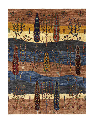 Handmade Ziegler Decorative Floral Rug, 195x148cm