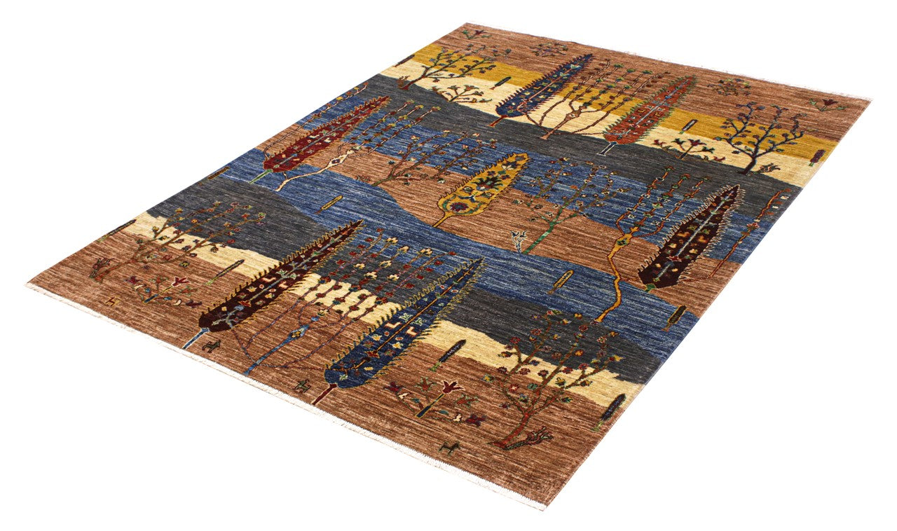Tappeto Ziegler Decorativo floreale, fatto a mano 195x148cm