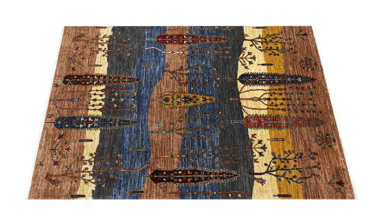 Tappeto Ziegler Decorativo floreale, fatto a mano 195x148cm