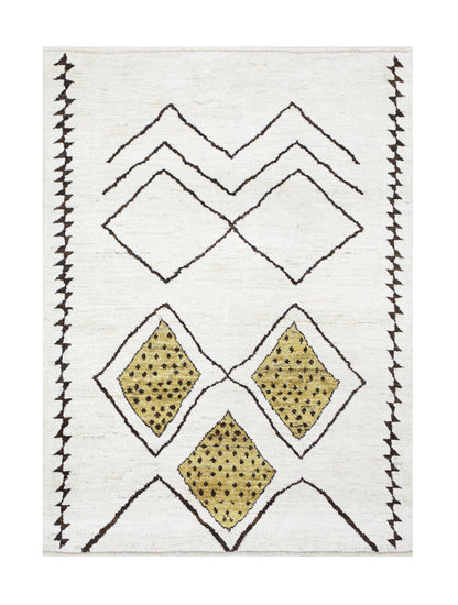 Taimany - Multicolor Tribal Wool Rug - Hand-Knotted 197x144cm