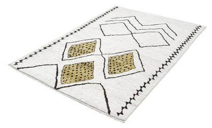 Taimany - Multicolor Tribal Wool Rug - Hand-Knotted 197x144cm
