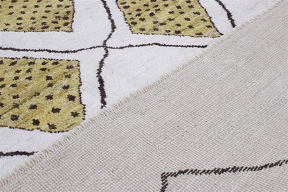 Taimany - Multicolor Tribal Wool Rug - Hand-Knotted 197x144cm