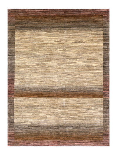 Handmade Modern Wool Rug, Geometric Design, 232x174cm