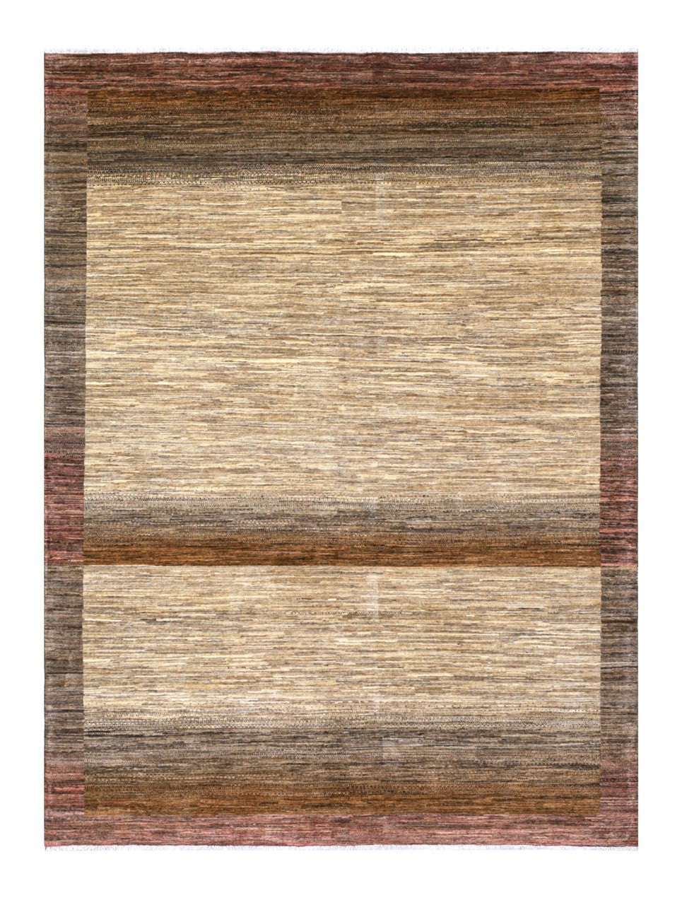 Tappeto Moderno in lana, fatto a mano, design geometrico 232x174cm