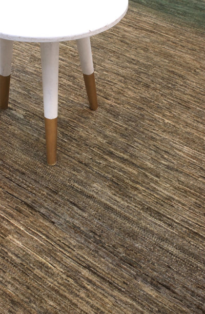 Handmade Modern Wool Rug, Geometric Design, 252x174cm