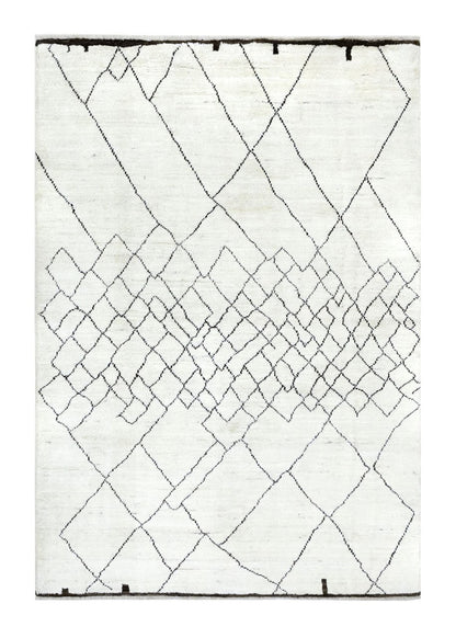 Taimany - Multicolor Tribal Wool Rug - Hand-Knotted 249x169cm