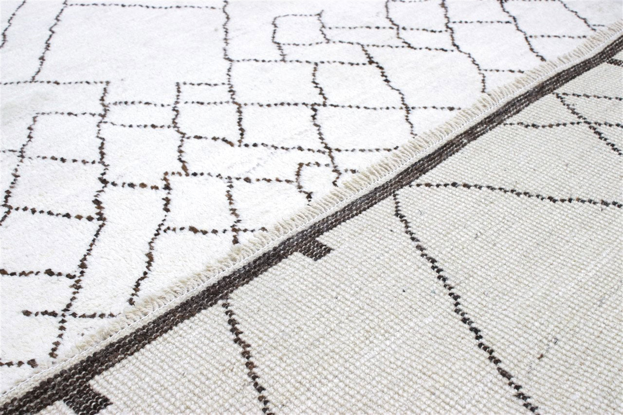 Taimany - Multicolor Tribal Wool Rug - Hand-Knotted 249x169cm