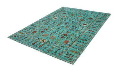 Handmade Ziegler Decorative Floral Rug, 229x177cm