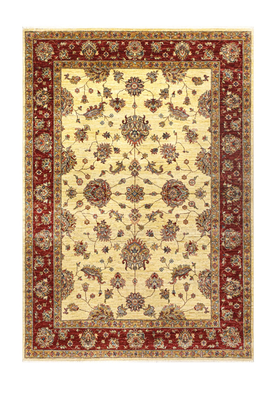 Tappeto Ziegler Farahan premium in lana, fatto a mano 238x174cm