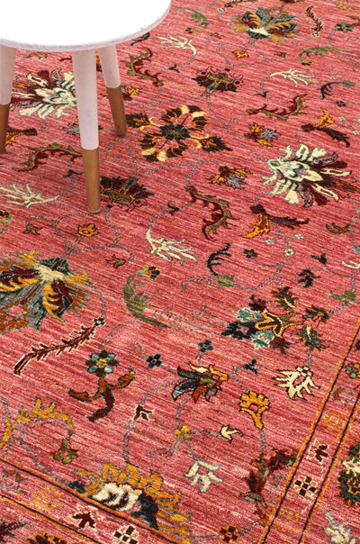 Handmade Ziegler Decorative Floral Rug, 248x175cm