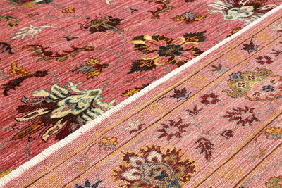 Handmade Ziegler Decorative Floral Rug, 248x175cm