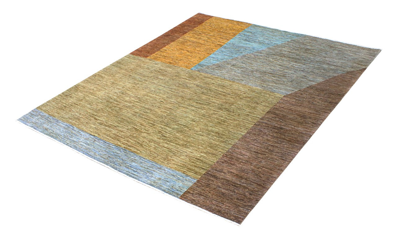 Tappeto Moderno in lana, fatto a mano, design geometrico 292x244cm