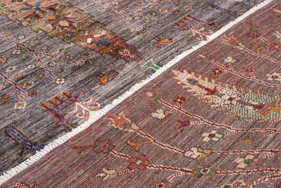 Handmade Ziegler Decorative Floral Rug, 159x101cm