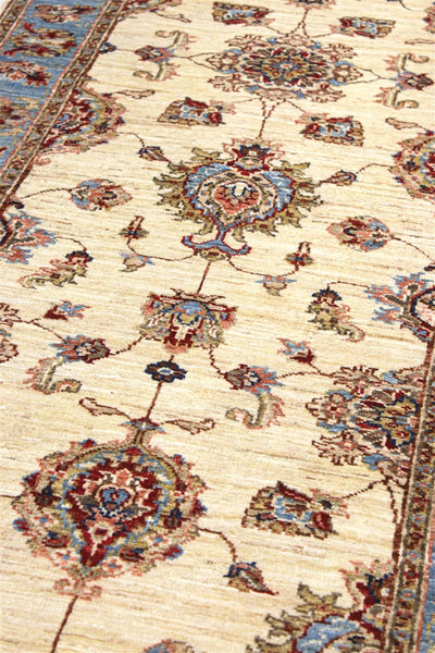 Tappeto Ziegler Farahan premium in lana, fatto a mano 282x85cm