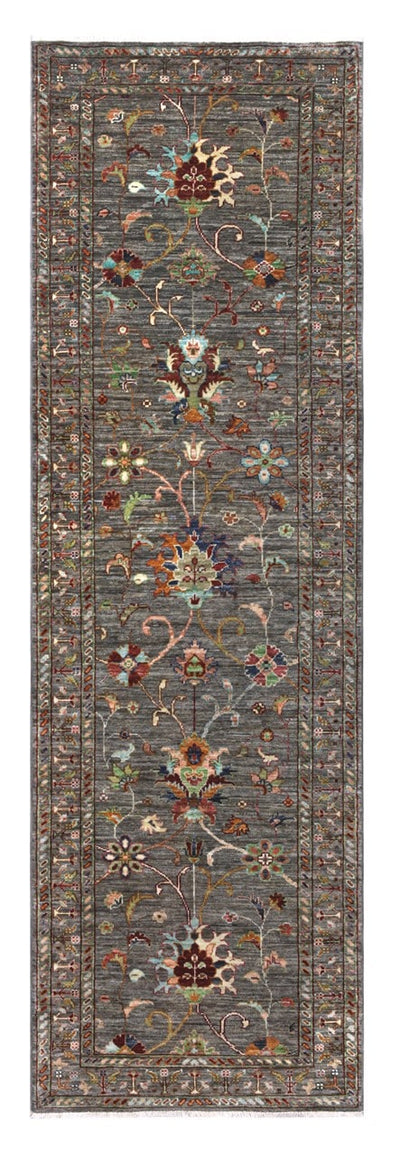 Handmade Ziegler Decorative Floral Rug, 267x84cm