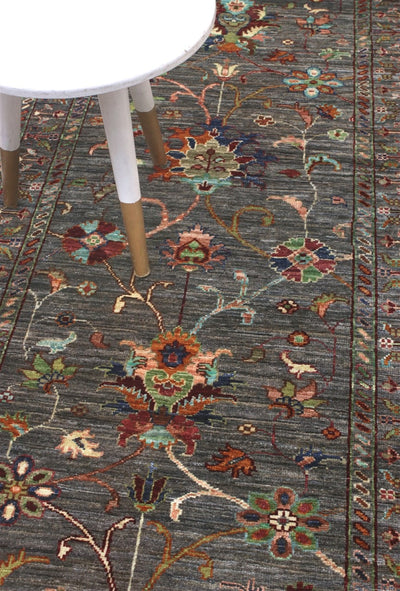 Handmade Ziegler Decorative Floral Rug, 267x84cm