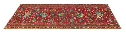 Handmade Ziegler Decorative Floral Rug, 252x82cm